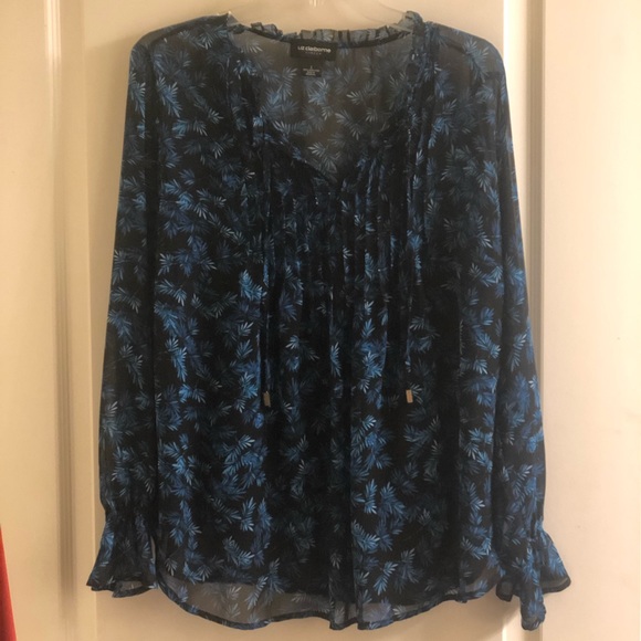 Blue blouse with sew in cami! - Picture 1 of 1